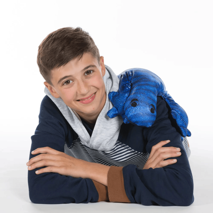 Lizard weighted plush for kids