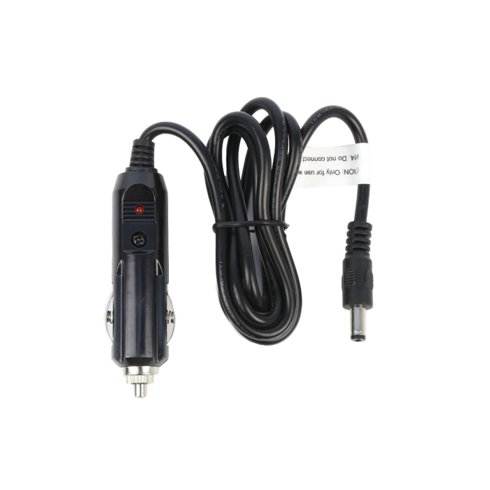 Car charger cable for Medistrom Pilot-12, Pilot-24 & Pilot-Flex CPAP battery