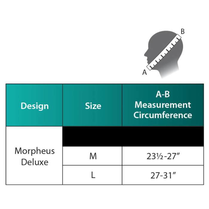 Mentonnière Morpheus Deluxe