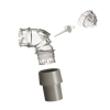 Quattro CPAP mask elbow, valve and swivel clip kit