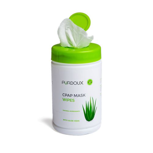 Lingettes Purdoux non parfumées pour masque CPAP